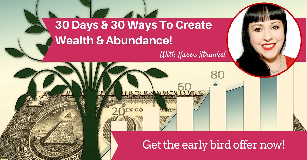 30 days & 30 ways to wealth & abundance