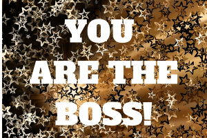 you are the boss