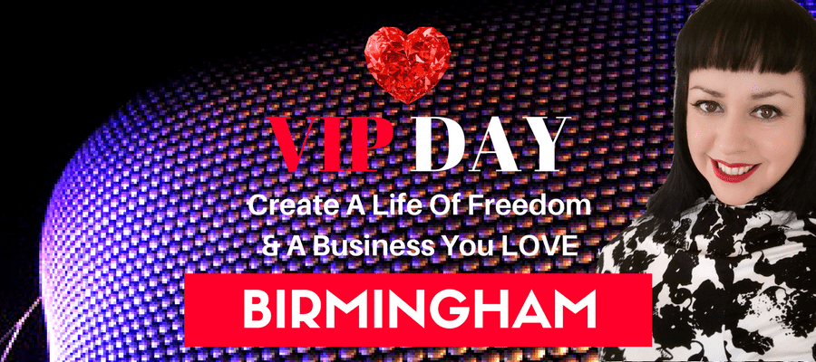 Business & Money VIP Day Birmingham! 8-22 March. Lock in your success!