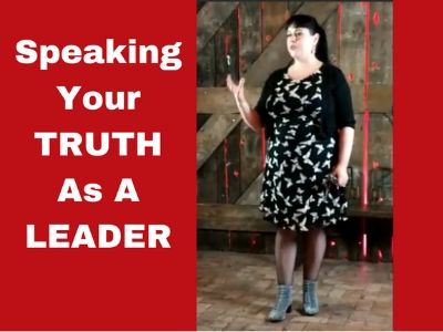 Speaking your truth as a leader